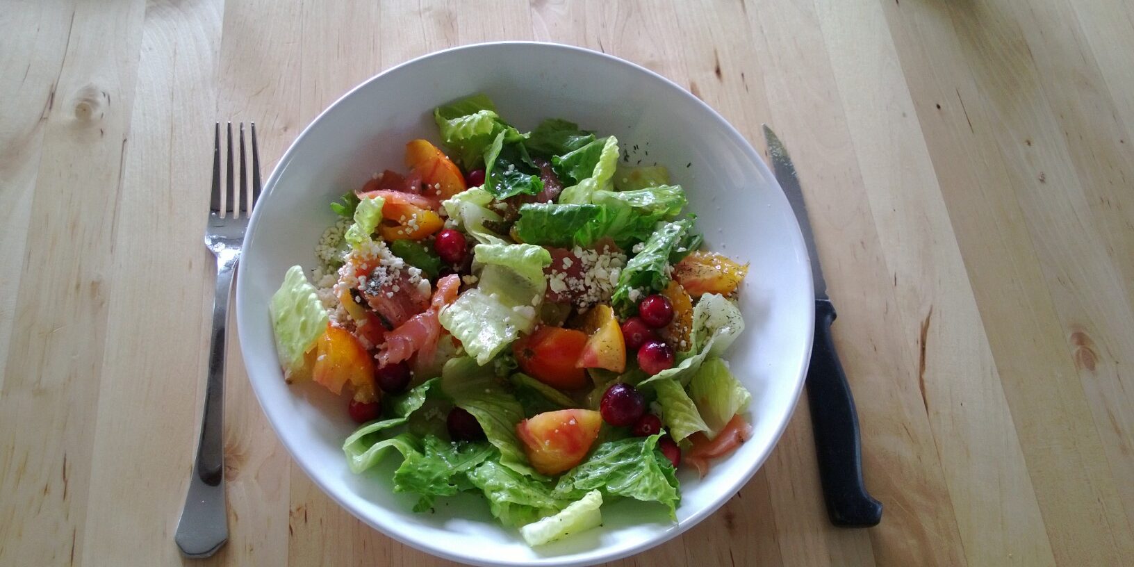 Ensalada de cranberries