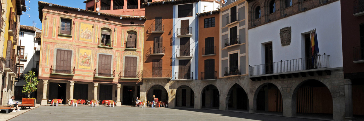 plaza mayor de Graus